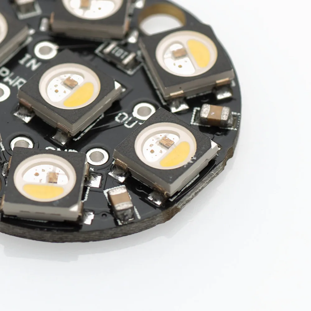 24Bit 7 SMD светодио дный WS2812B SK6812 RGBW 5 В 5050 RGB интегрированные драйверы для Arduino