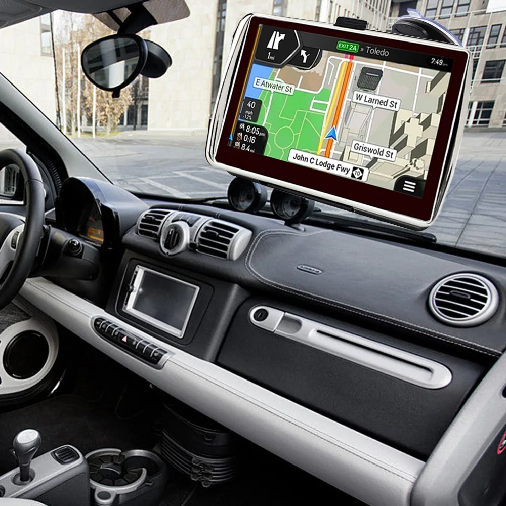 Автомобильный gps навигатор 7 дюймов HD FM Bluetooth Navitel сигнализация дорожный навигатор автомобильные аксессуары последняя карта Европы