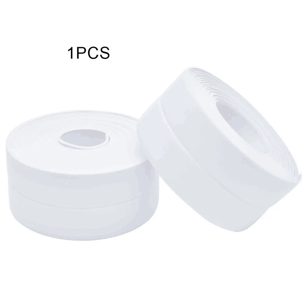 Self Adhesive Waterproof Mildew-proof Seam Sealing Strip PVC Sticker Bathroom Wall Corner Line Sink Stickers for Home Use Sale |