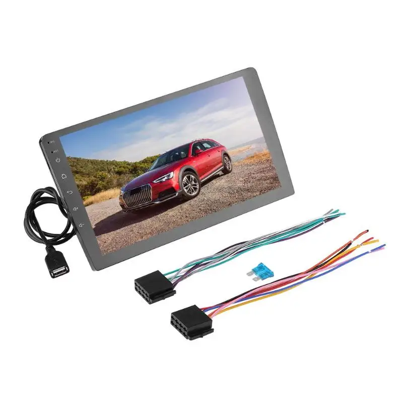 9in 1Din In-dash Bluetooth автомобильный стерео MP5 плеер AUX In FM радио головное устройство USB 2,0 управление рулевым колесом Обнаружение заднего хода
