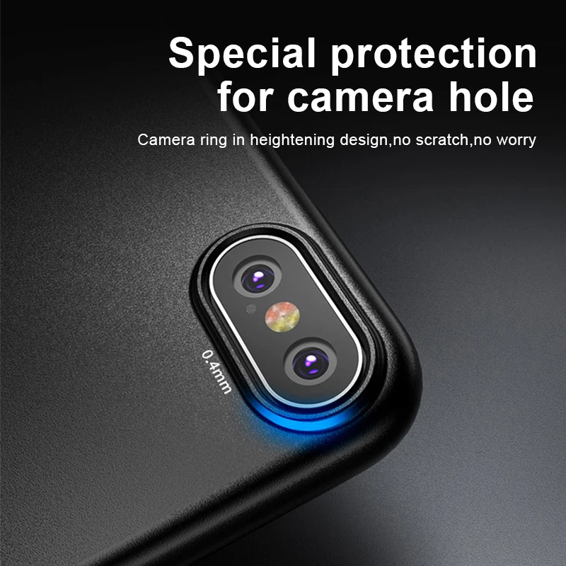 0 3 мм ультра тонкий матовый PP чехол для iphone X XS Max XR Жесткий ПК телефона