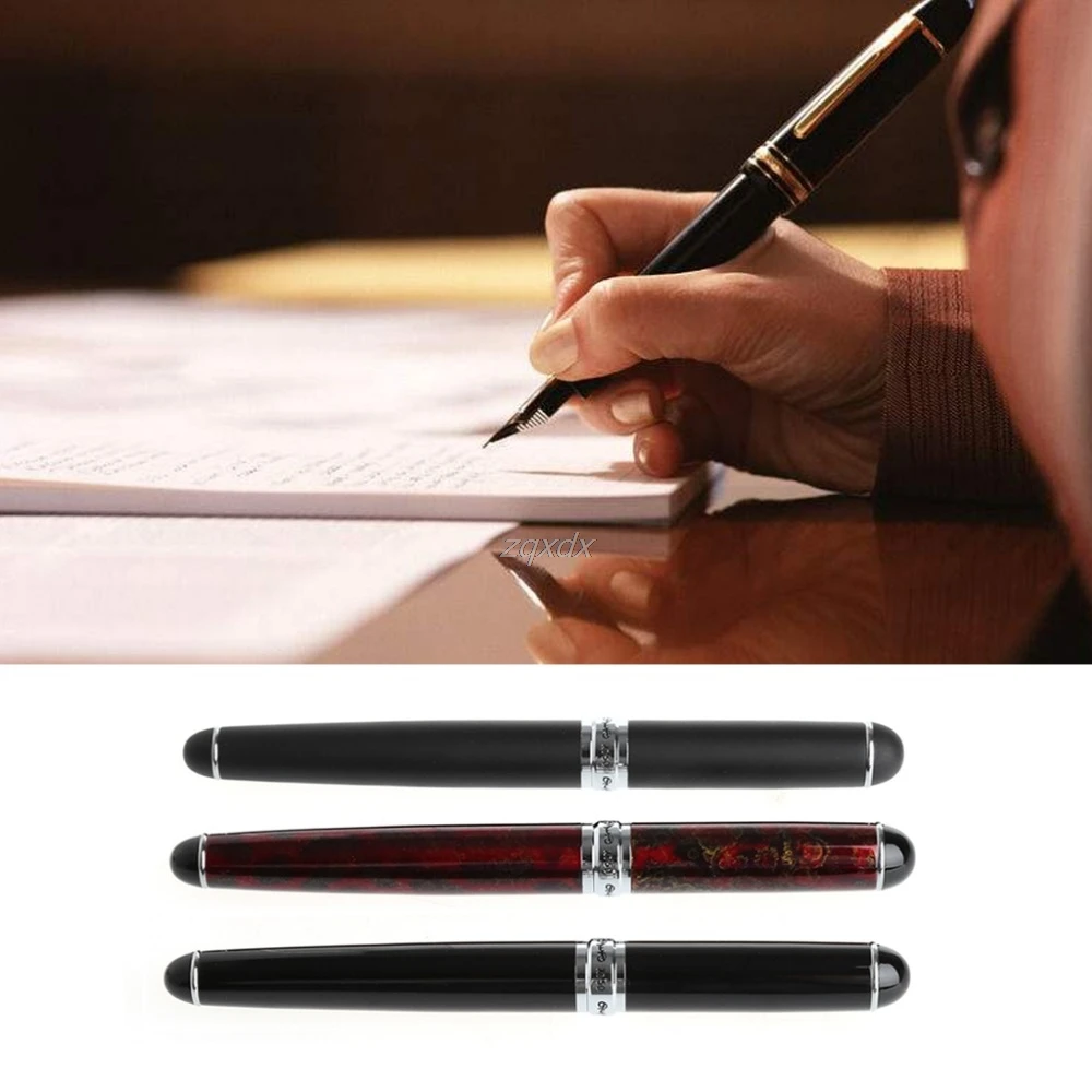 JINHAO X750 художественная авторучка Pull type колпачок Изогнутый наконечник для письма