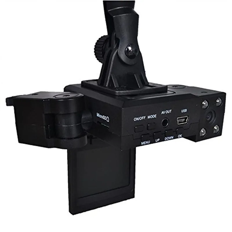 2017 New Lens Camcorder H3000 Car DVR Dual Camera HD 720P Dash Cam Black Box With Rear 2 Vehicle View Dashboard Cameras |