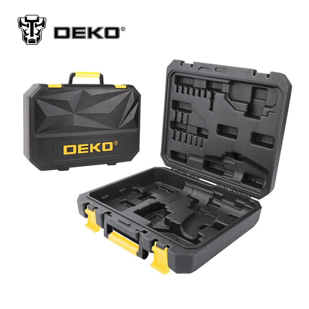 DEKO BMC Пластик ящик для инструмента чехол для 20V Аккумуляторная дрель GCD20DU2/GCD20DU3 не включают в себя Аккумуляторная дрель