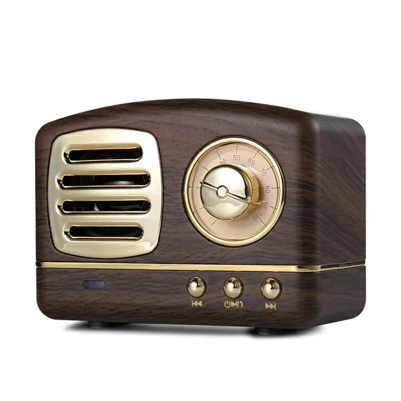 HM11Retro Bluetooth динамик винтажный Мини Ностальгический тяжелый бас 3D стерео объемный