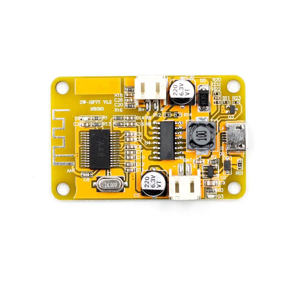 USB моно Bluetooth цифровой Мощный 6 Вт усилитель динамик DIY Модифицированная плата
