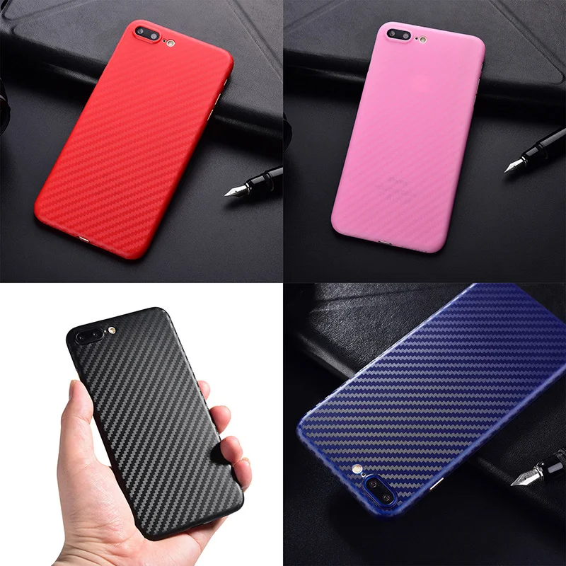 Роскошный простой тонкий мягкий чехол из углеродного волокна для Apple iphone X XR XS Max 10