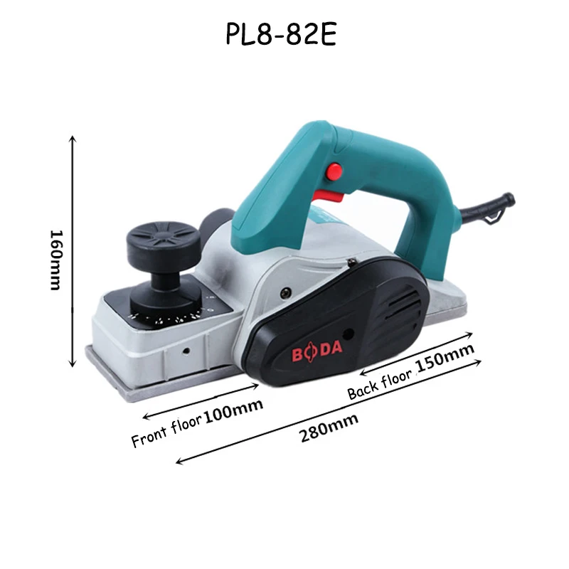 Электрический строгальный станок мощный ручной для дерева из медной проволоки