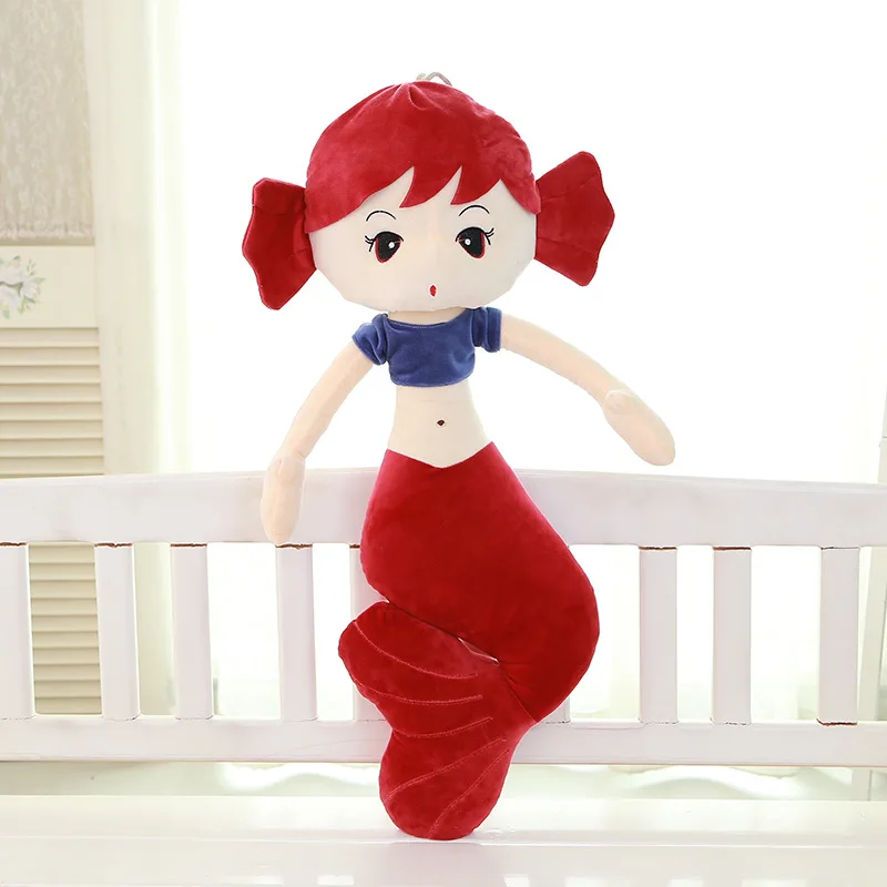 80 см Бесплатная доставка одна штука Милая Русалочка детские плюшевые игрушки PP