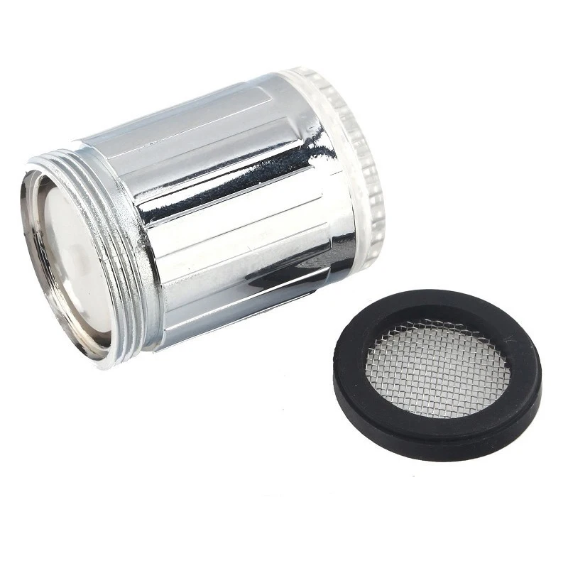 Светодиодный светильник для смесителя воды 7 цветов|led water faucet stream|water stream lightwater head