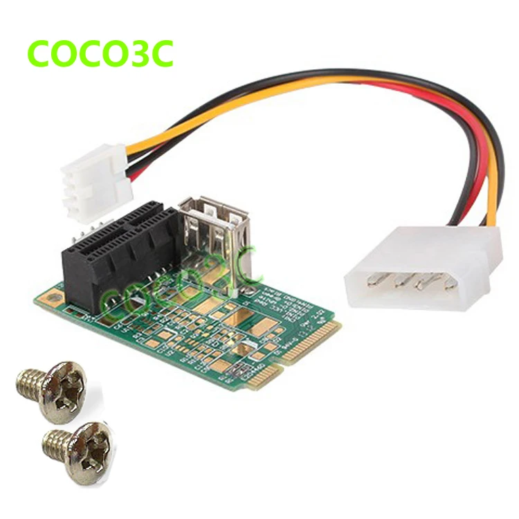 Mini PCIe To PCI-e x1 slots adapter PCI express riser card test tool for Sound Card Network graphics | Компьютеры и офис