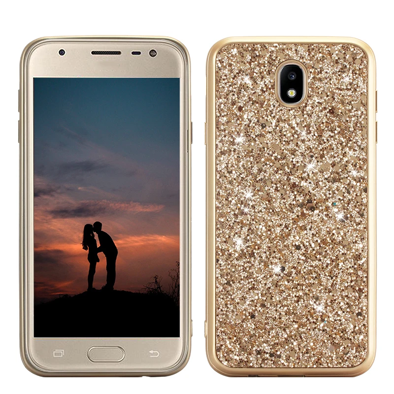 Роскошный Блестящий жесткий чехол из силиконовой резины Mujer Shell для Sumsung Galaxy J4 J6 J8