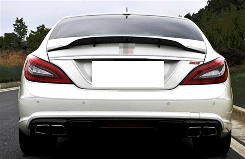 Спойлер из углеродного волокна для Mercedes Benz CLS Class W218 CLS63 CLS260 CLS300 CLS400 2013 2017