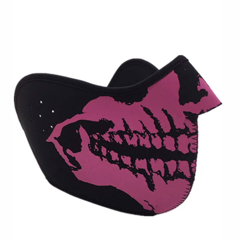Cycling Biker ATV Skull Neoprene Face Mask Balaclava Hat Hats Cap Free Shipping |