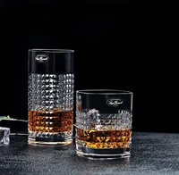 diamond styles shot transparent crystal glass classical bohemia design cup for whiskey wine vodka bar club beer wine glass