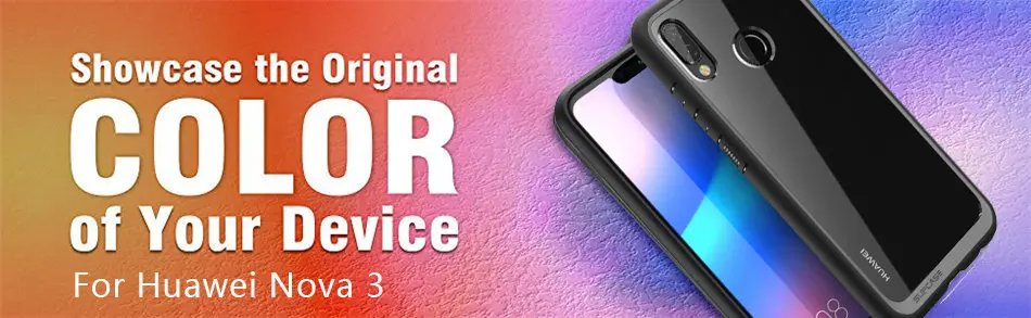 Для huawei Nova 3 чехол SUP чехол UB стиль Серия противоударный Премиум гибридный защитный ТПУ бампер+ PC Прозрачный чехол для задней панели