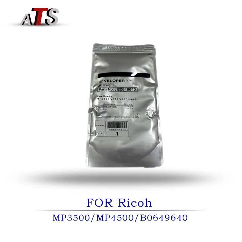 

Черный порошок разработчика для Ricoh Aficio MP3500 4500 4000 5000, совместимый MP3500 MP4500 MP4000 MP5000, запасные части для копировального аппарата, 2 шт.