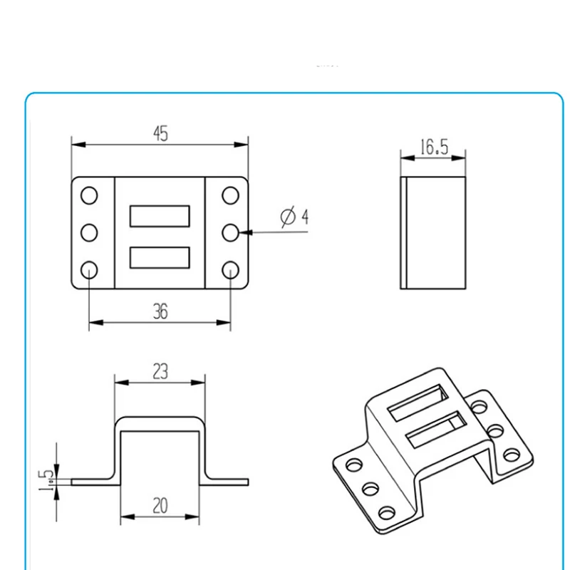 Yuanmbm 130 стойка двигателя/держатель/кронштейн/опорная рамка/DIY toy accessories/части