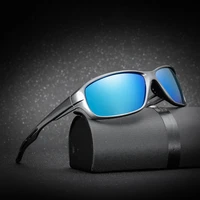 2019 new arrival oculos masculino nomanov new sports fashion polarized sunglasses colorful mirror coating anti wind uv goggles
