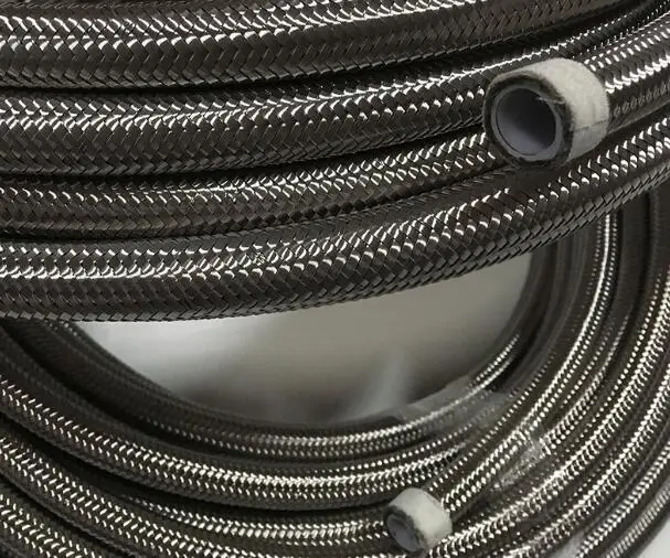 HT Racing Store 2meters AN3 плетеный шланг из нержавеющей стали 3AN AN 3 тормозной PTEF