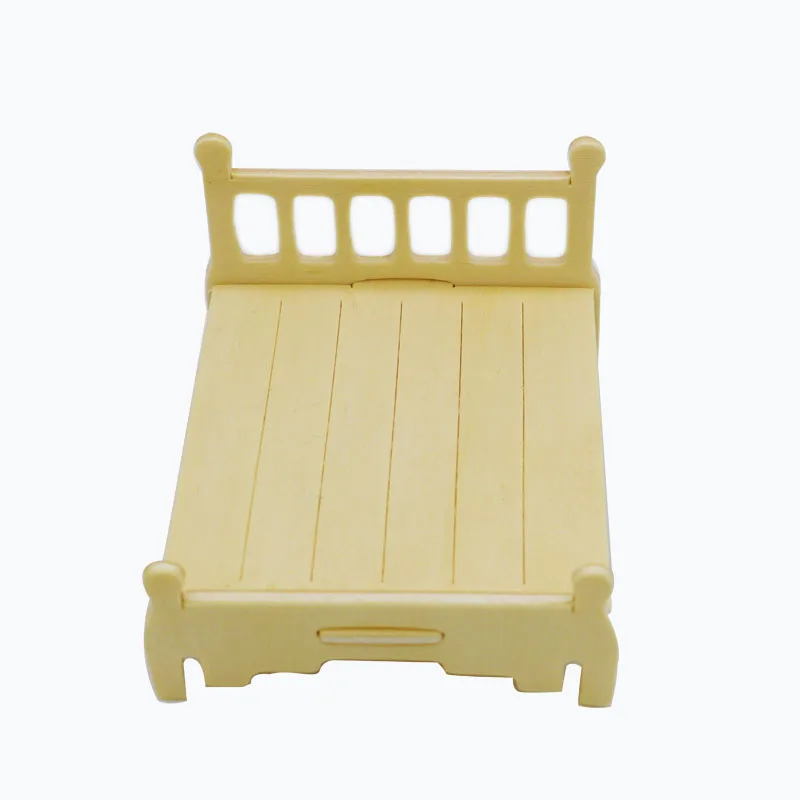 

34 Pcs/Set Wooden Furniture Toys Furniture for Dolls Dollhouse Miniature 1:12 3D Wooden Puzzle DIY Building Model