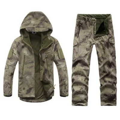 Высококачественная камуфляжная спортивная водонепроницаемая куртка TAD с мягкой
