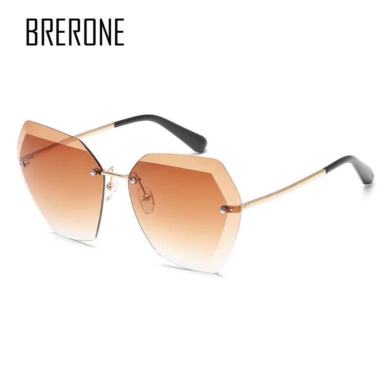 Очки солнцезащитные BRERONE B6683 женские квадратные модные брендовые дизайнерские