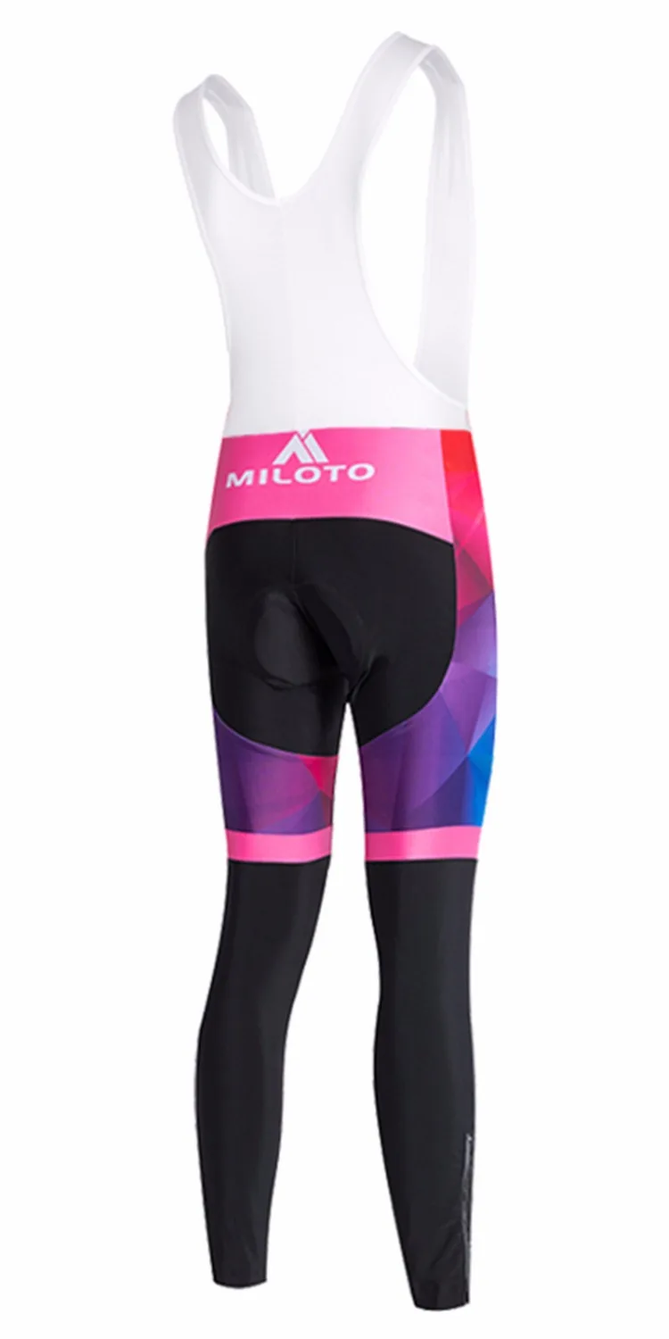 MILOTO 2018 Для женщин Vélo наборы с длинным рукавом Джерси Pro Team Велосипедная форма