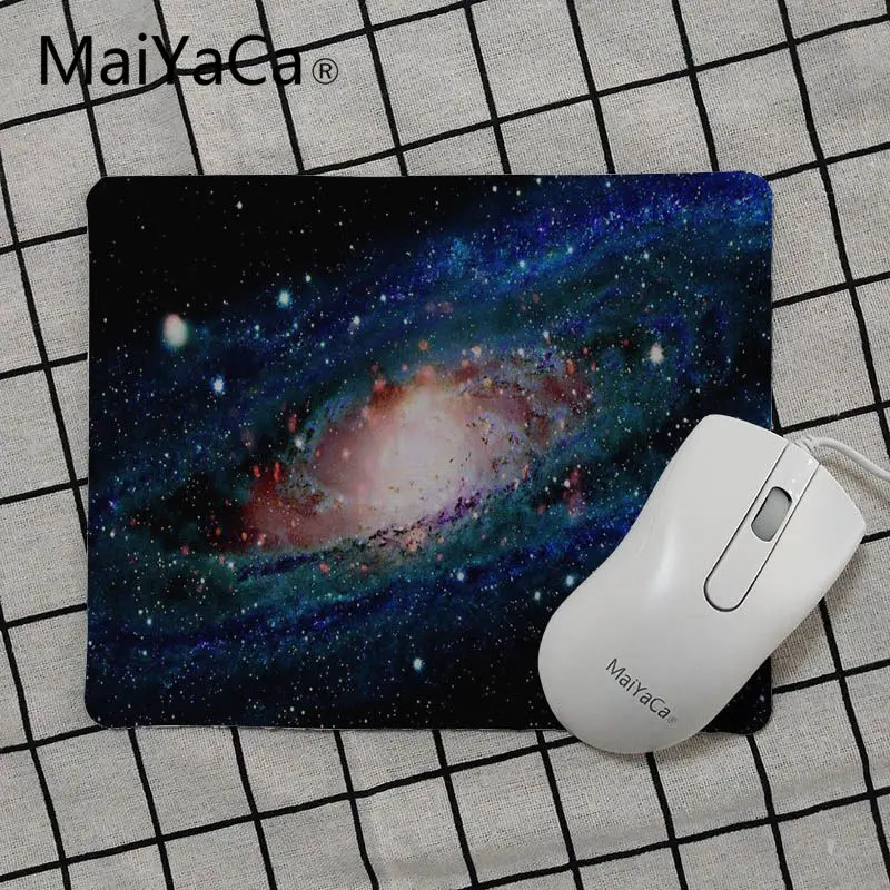 MaiYaCa Galaxy Красочные звездное небо неповторимый Настольный коврик игровой для мыши