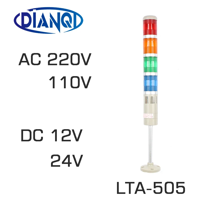 Светодиодный лампы DC12V/24 V предупреждающий сигнал Лампа вспышка промышленные