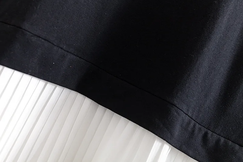 2019 Plus Size Casual Dresses Summer Women Clothing Fashion Loose Short Sleeve Split Pleated Dress K3-8086 | Женская одежда