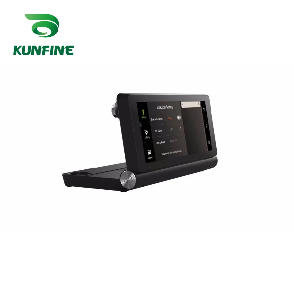 Видеорегистратор-зеркало KUNFINE 10 дюймов Android GPS Navi Автомобильный видеорегистратор