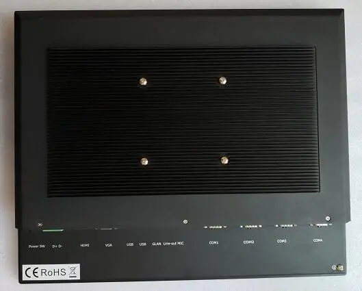 19 дюймов безвентиляторная промышленная панель ПК емкостный сенсорный экран