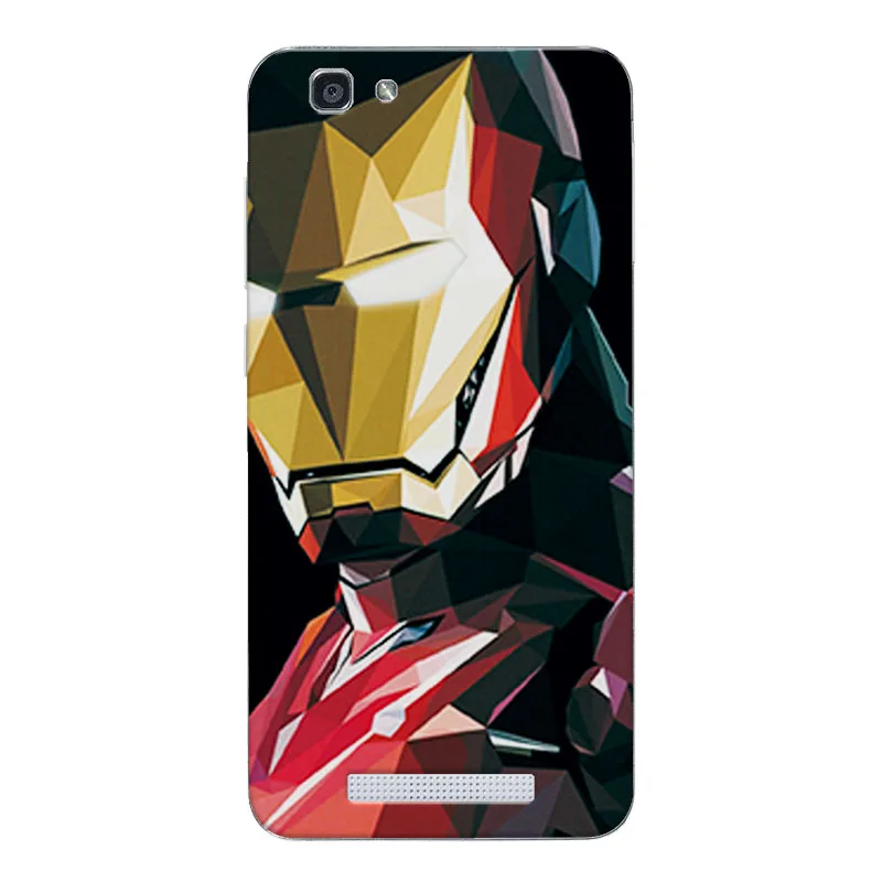 For ZTE A610 C07 Очаровательные персонажами Marvel Капитан Америка чехол для телефона zte Blade 610 A610 на заднюю панель с изображением Человека-паука из мягкого ТПУ для zte A610 оболочки Coque - Цвет: For ZTE A610 C07