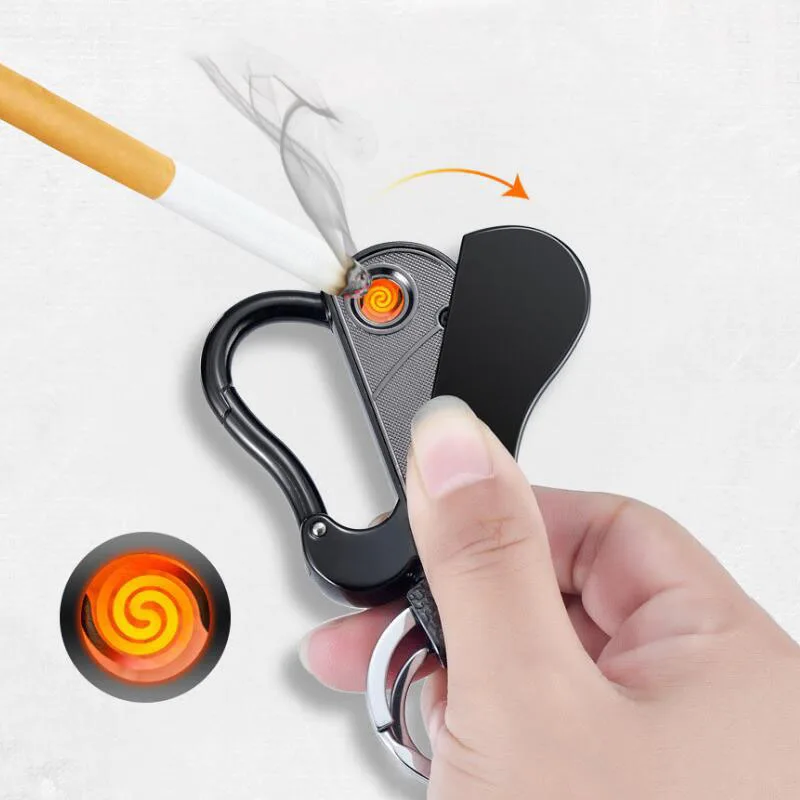 Зарядка через USB Зажигалка для сигарет электрическая нагревательная проволока