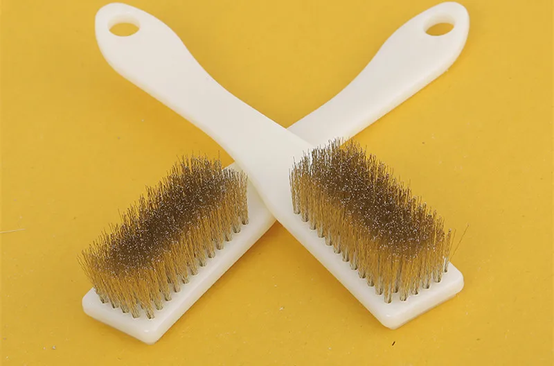 Многофункциональная щетка из медной проволоки Пластик ручка щетки King Kong орех