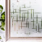 Непромокаемые оконные пленки CottonColors, матовые, без клея, статические декоративные оконные наклейки, размер 60x200 см