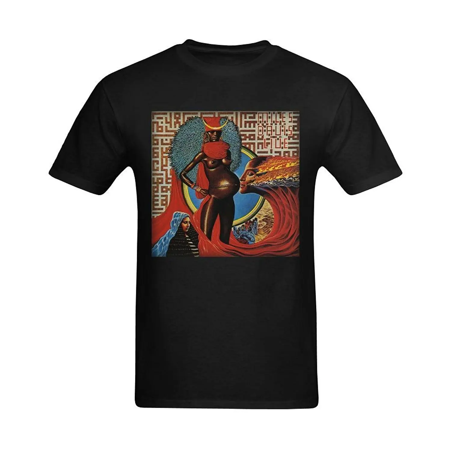 2017 Лето Майка Определенные Себя мужская Майлз Дэвис Живые Зло Дизайн Обложки