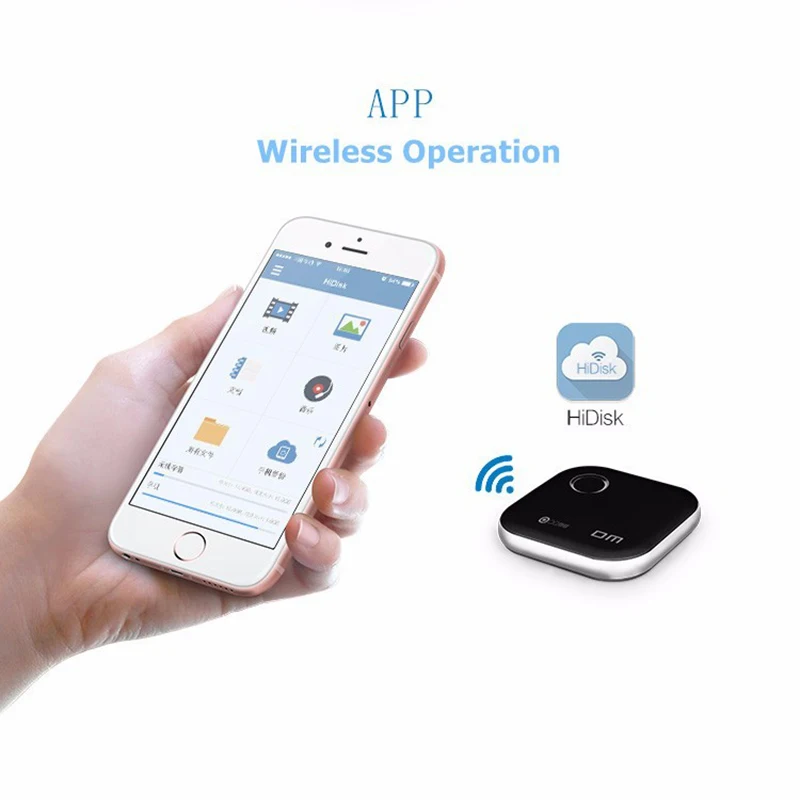 USB флэш-накопители DM Wifi WFD025 32 Гб WIFI для iPhone/Android/ПК умный флэш-накопитель Usb-флешка |