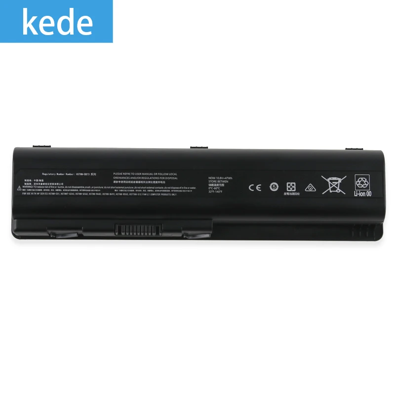 Аккумулятор kede EV06 для HP Pavilion DV4 DV5 DV6 Compaq Presario CQ50 CQ71 CQ70 CQ61 CQ60 CQ45 CQ41 CQ40 HSTNN