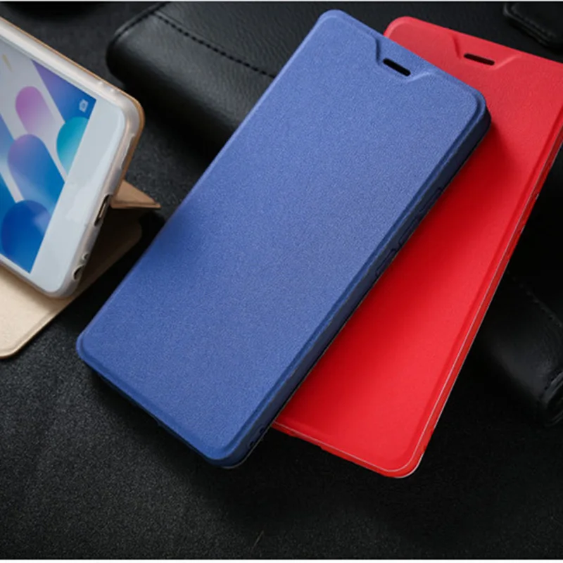 Флип чехол для Xiaomi mi a2 lite кожаный пластиковый защитный Apises Оригинальный