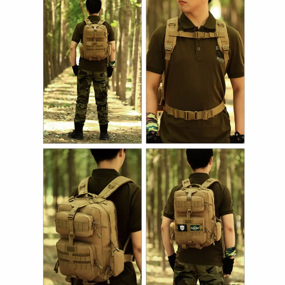 Военная Тактическая Сумка, Штурмовой Рюкзак, армейский, Molle, водонепроницаемый, «Жук», сумки, рюкзак, маленький рюкзак для улицы, Походов, Кемпинга
