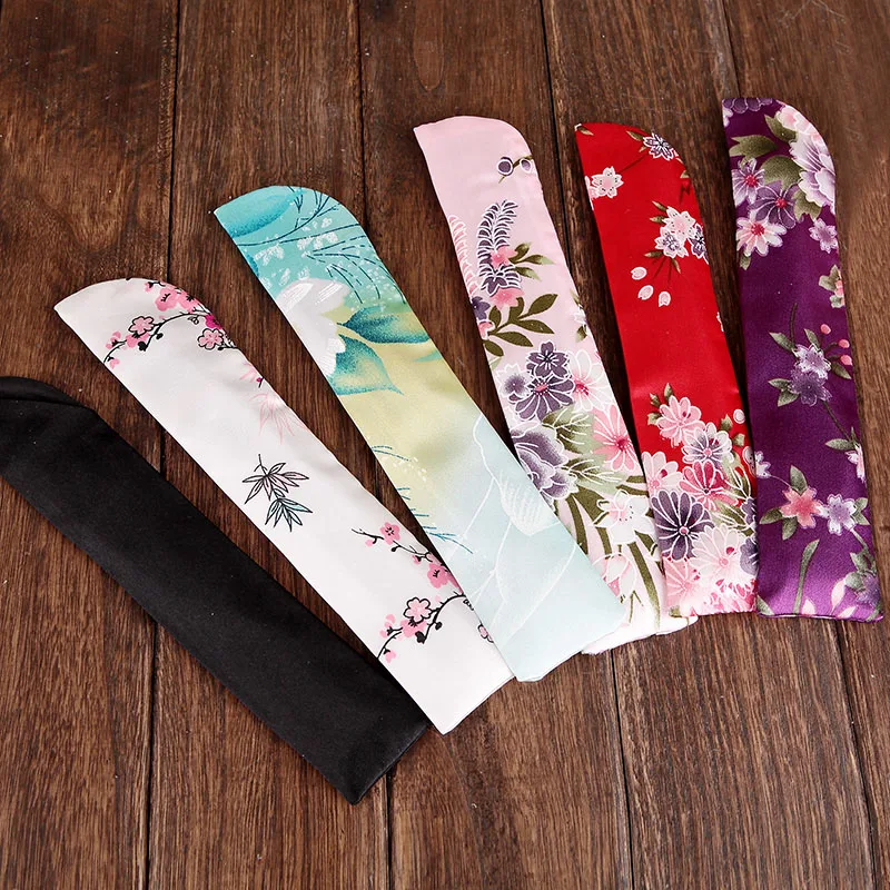 Бесплатная доставка 1 шт. многоцветная шелковая сатиновая сумка ручной работы с