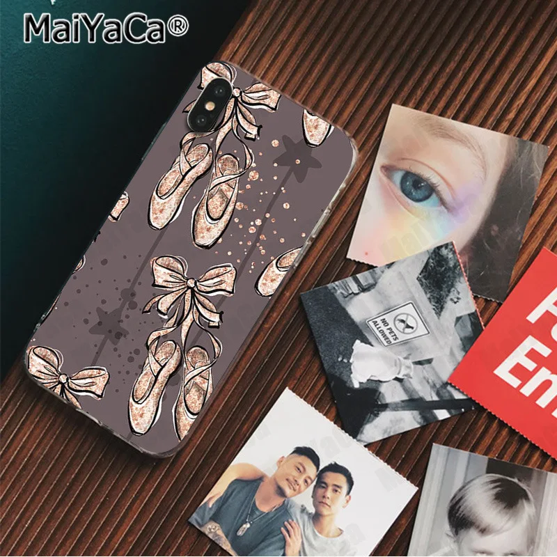 Красивая танцевальная обувь для девочек MaiYaCa чехол телефона с рисунком iphone SE 2020 11
