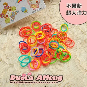 Резиновая лента для волос питомца собаки Смешанные Цвета Резиновая лента Тедди Резиновая лента мех 200 шт.лот