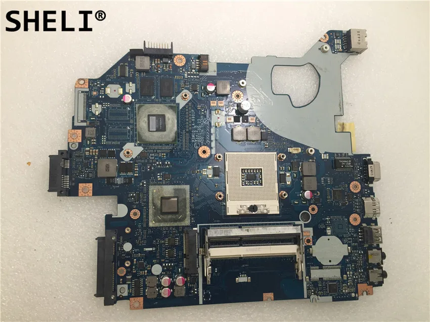 SHELI для ACER 5750 5750G 5755 материнская плата для ноутбуков pc основная плата P5WE0 LA-6901P REV 2,0 GT520M 1GB протестирована