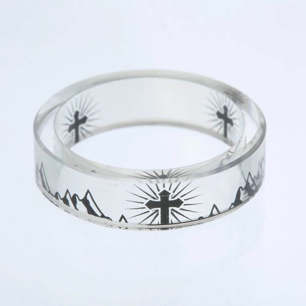 New Resin Rings Tansparent Cross Wedding for Women Mens Charming Engagement Jewelry Bague Bijoux Femme | Украшения и аксессуары