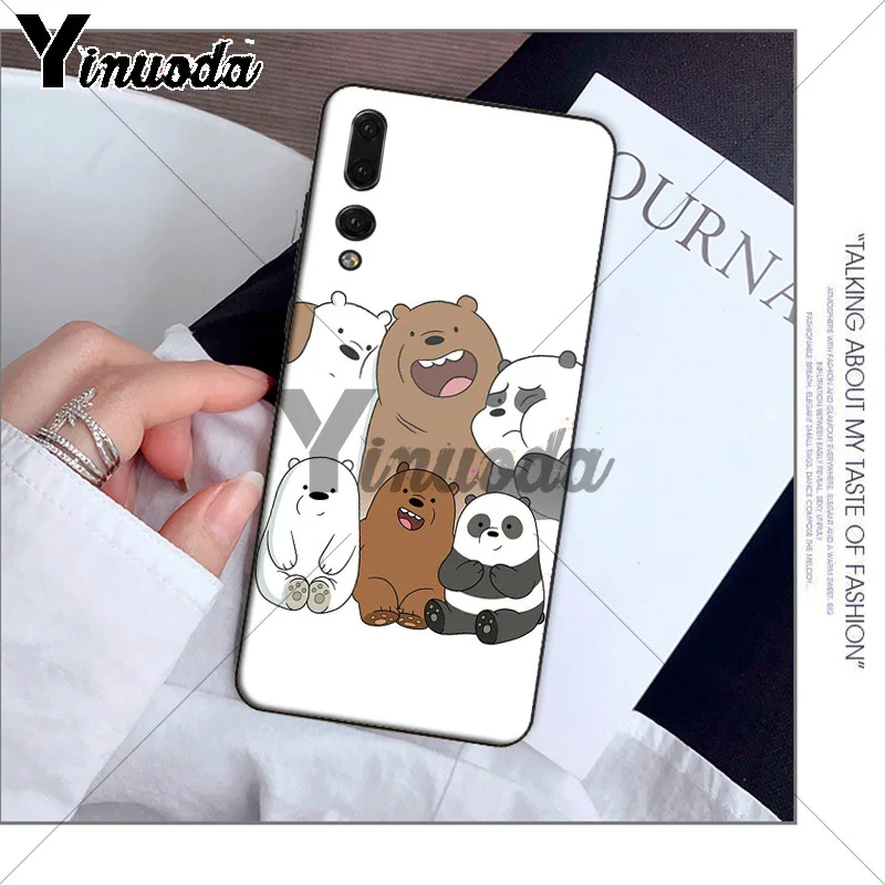 A11 Yinuoda Мы Голые Медведи Прекрасный мультфильм DIY чехол для телефона с рисунком для huawei P10 plus 20 pro P20 lite mate9 10 lite honor 10 View 10 - Цвет: A11