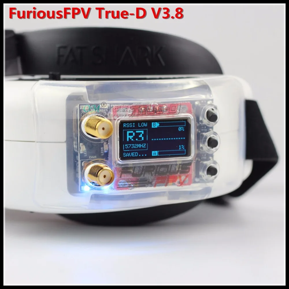 Новое поступление FPV furight Ture D v3.8 5 8G FatShark HD3 HDO DOM ресивер для очков очки|Детали и