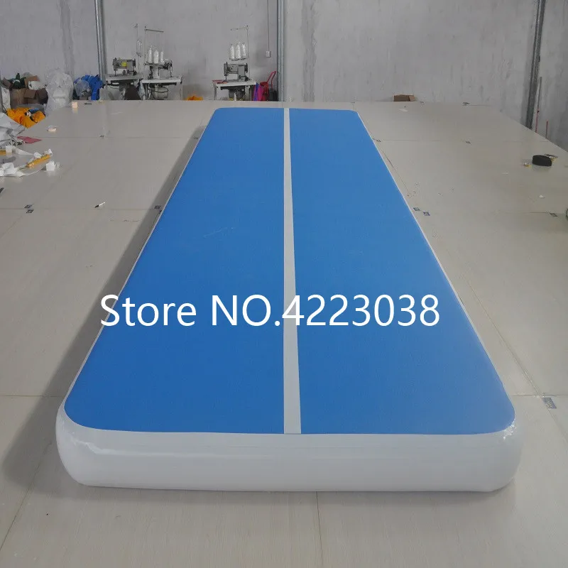 Купить Бесплатная доставка, надувной воздушный трек 6x1x0,2 м, детский Тренировочный Коврик для спортзала, гимнастический коврик для прыжков, надувно...